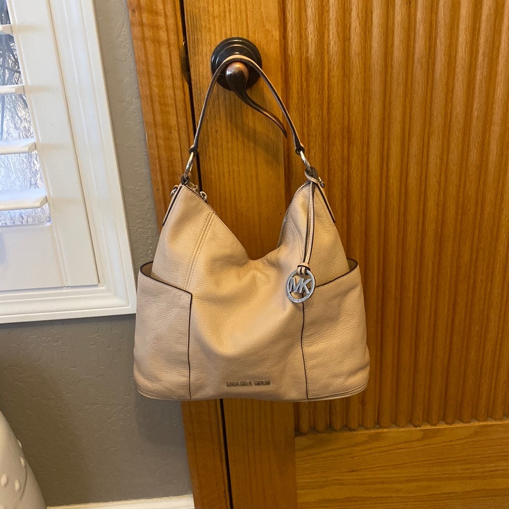 Michael Kors pinkish beige shoulder bag